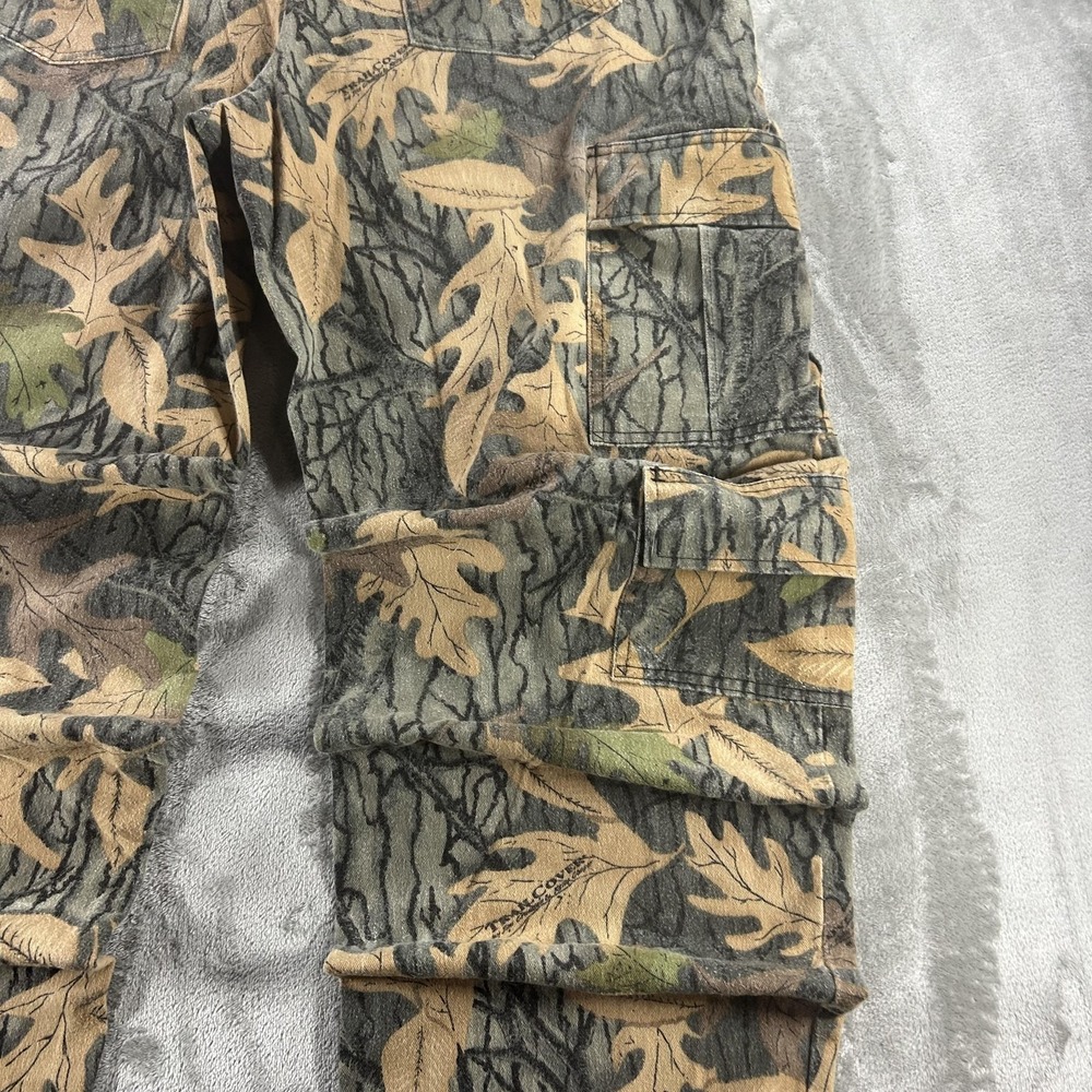 Avid Outdoor Cargo Pants Mens 40x31 Camo Canvas Relaxed Hunting Utility Workwear - Picture 4 of 16